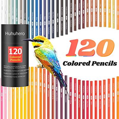 Colored Pencils for Adult Coloring Book, 120 Color Pencils Set