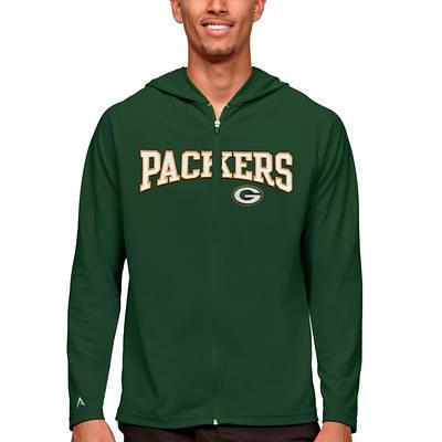 Dick's Sporting Goods Antigua Men's Green Bay Packers Fortune Green  Pullover Jacket