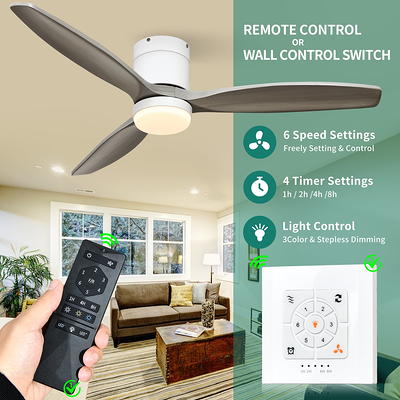 Dextrus Low Profile 52in Ceiling Fan