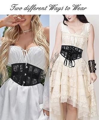 Scarlet Darkness Womens Steampunk Costumes Corset Belts Retro