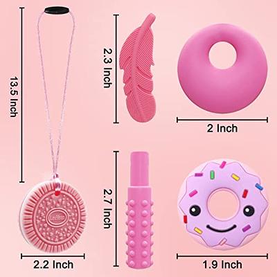 Chewy Necklaces for Sensory Kids, Silicone Chew Necklace for Children with  Autism, ADHD, SPD, Chewing, Oral Motor Therapy Toy - Yahoo Shopping