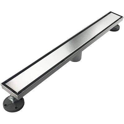 BOANN 36 Inch 304 Stainless Steel Rectangular Linear Shower Floor