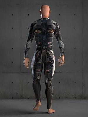  HAUTICO Premium Halloween Costumes for Men, Futuristic