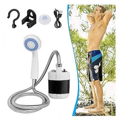 YIIQIQ Outdoor Shower Kit,Portable Shower for Camping,Camping Showers with  Po