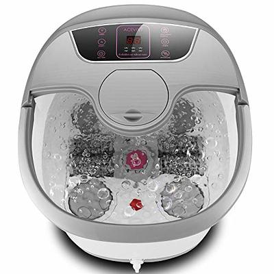 Neprock Foot Spa Bath Massager with Heat, Pedicure Foot soak tub