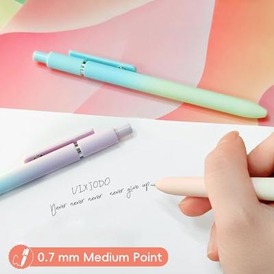 10pcs Colorful Life & Pieces 0.38mm Ball Point Pen