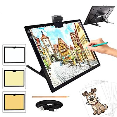 A6 Brightness LED Light Board Tablet Tracing Light Pad for