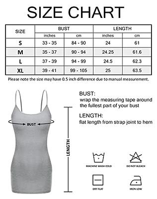  BQTQ 5 Pcs Basic Tank Tops For Women Undershirt