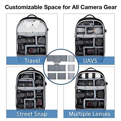 Buy BAGSMART Camera Backpack, DSLR SLR Camera Bags & Cases Fits up