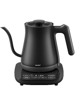 Keebar Electric Kettle, Tea Kettle & Pour Over Kettle with 5 Variable