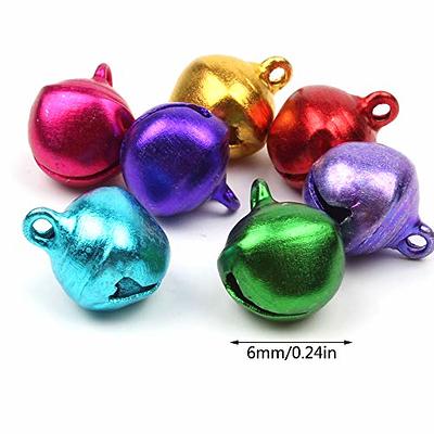 MOTZU 1000 Pieces Craft Bells, 6mm/0.24in Small/Mini Jingle Bell Loose Beads  Bell Ornament for Party & Festival Wedding Christmas Decoration, for  Handmade DIY Jewelry Making Accessories, Silver - Yahoo Shopping