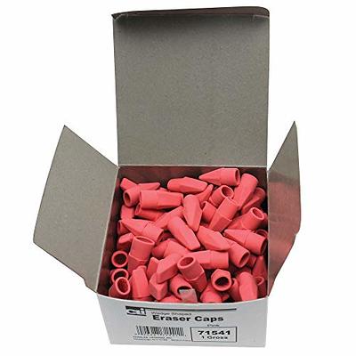 Office Depot Brand Eraser Caps Red Pack Of 12 Eraser Caps - Office Depot