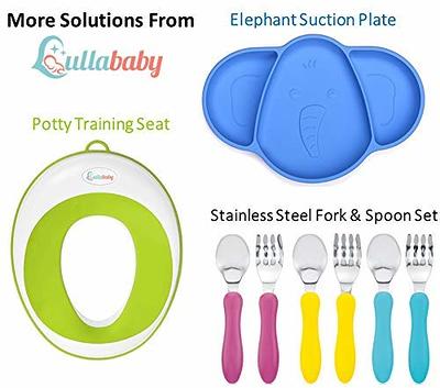  MICHEF Baby Bowls, Baby Feeding Bowls Set with Mash and Serve  Bowl, 2 Hot Safe Spoon and Fork, 2 Soft-Tip Silicone Infant Spoons - Baby  Shower Set of 3 Suction Bowls