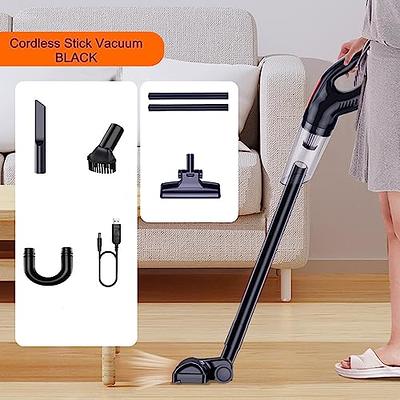 INSE Cordless Vacuum Cleaner, 6-in-1 Rechargeable Stick Vacuum with 2200  m-A-h Battery, Powerful Lightweight Cordless Vacuum Cleaner, Up to 45 Mins  Runtime, for Home Hard Floor Carpet Pet Hair-N5S - Yahoo Shopping