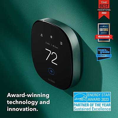 ecobee New Smart Thermostat Enhanced - Programmable Wifi Thermostat - Works  with Siri, Alexa, Google Assistant - Energy Star Certified - Smart Home 