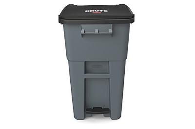 Rubbermaid Commercial Products BRUTE Tote Storage Container 20 Gallon, Gray