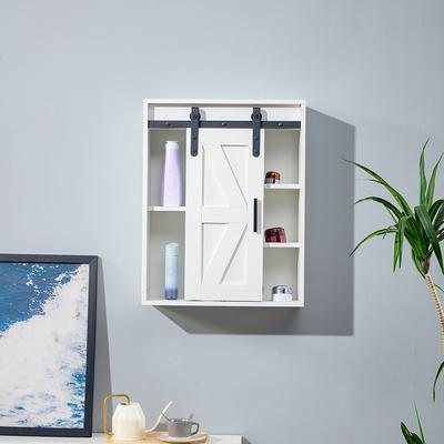 Bathroom Wood Wall Mounted Storage