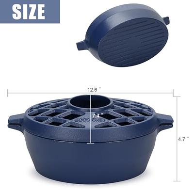 Small 2 1/2 qt cast iron tea kettle humidifier, steamer