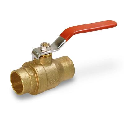 The Plumber's Choice Premium Brass Gas Ball Valve, with 2 in. SWT