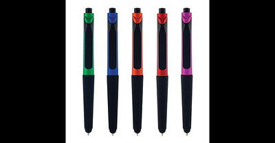 Monteverde One Touch Ballpoint Pen with Front Stylus, Assorted Colors, 12  pack (MV36170) - Yahoo Shopping