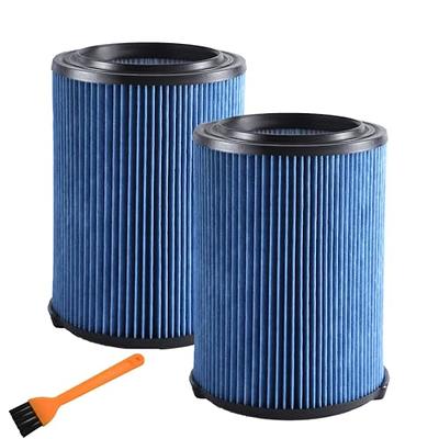 VF5000 Shop Vac Filters for Ridgid Shop Vac,3-Layer Pleated Paper vacuum  filter Fits for Rigid Wet Dry Vacuums 5-20 Gallon for WD1450 RV2400A WD0970  WD1270 WD06700 WD1851 WD1680 