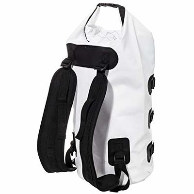 Buy MIER Waterproof Backpack Sack Roll-Top Closure Dry Bag Lightweight for  Kayaking, Rafting, Boating, Swimming, Camping, Hiking, Beach, Fishing,  Black, 30L at