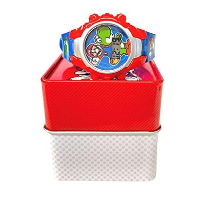 Accutime Kids Nintendo Super Mario Digital Flashing LCD Quartz Childrens  Wrist Watch for Boys, Girls, Toddlers with Red and Blue Multicolor Strap  (Model: GSM4042AZ) - Yahoo Shopping