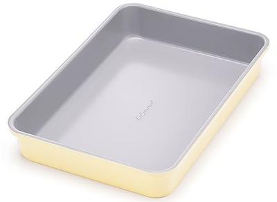  LeGourmet Nonstick Rectangle Baking Pan 9x13 Inch, Ceramic  Coating, Non-Toxic, Rust Resistant Aluminized Steel, Perfect Baking Dish  for Brownie Cake, Roasting, Lasagna - Butter: Home & Kitchen