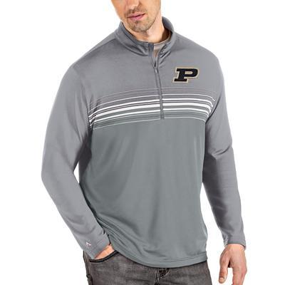 Men's Colosseum Black Purdue Boilermakers Free Spirited Mesh Button-Up Baseball Jersey Size: Large