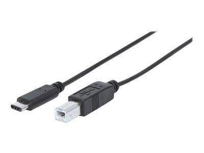 U040-006-MICRO - USB 2.0 Hi-Speed Cable, USB Micro-B Male to USB Type-C (USB-C)  Male, 6-ft.