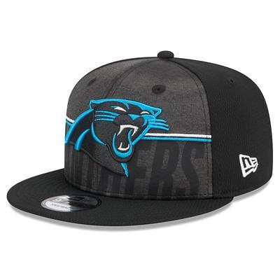 Carolina Panthers New Era 2022 Sideline 9FIFTY Ink Dye Snapback Hat - Blue