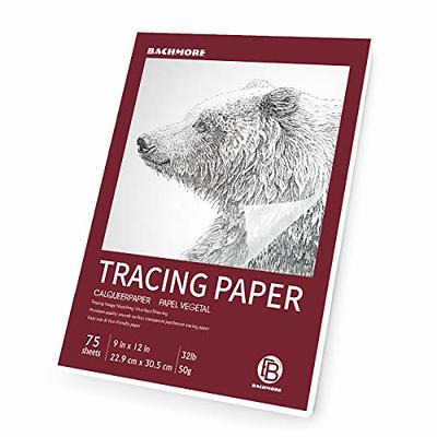 Tracing Paper 8.5x11 inch, 100 Sheets Transparent Vellum Paper for Tracing  Pads, 38lb/60gsm Translucent Tracing Paper for Pencil, Marker and Ink -  Trace Images, Sketch, Preliminary Drawing, Overlays. - Yahoo Shopping