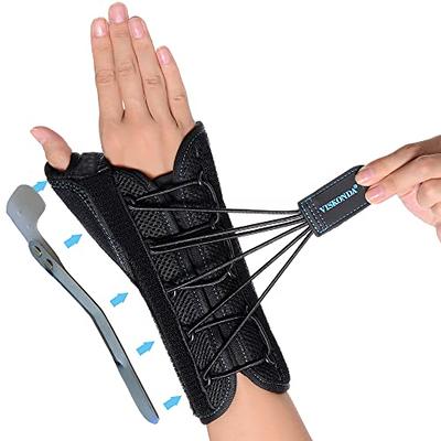 VELPEAU Wrist Brace Thumb Spica Splint Support for De Quervain's  Tenosynovitis Carpal Tunnel Syndrome Stabilizer for Arthritis Tendonitis  Sprains Sports Injuries Pain Relief for Men and Women (Small Right Hand)  Small (Pack