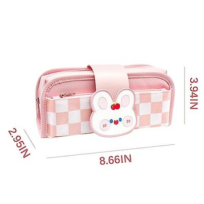  KLFVB Cute Unicorn Pencil Box for Kids，Big Capacity Girls  Black Pencil Case for School Gift : Office Products