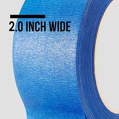 Lichamp Masking Tape 1 inch, 20 Pack General Purpose Masking Tape Bulk  Multipack for Basic Use, 1 inch x 55 Yards x 20 Rolls (1100 Total Yards)