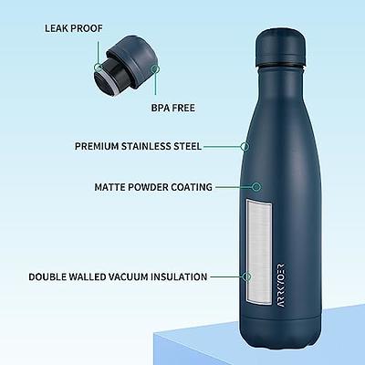 Simple Modern Water Bottle with Straw Lid Vacuum Insulated Stainless Steel  Metal Thermos Bottles | Reusable Leak Proof BPA-Free Flask for Gym, Travel