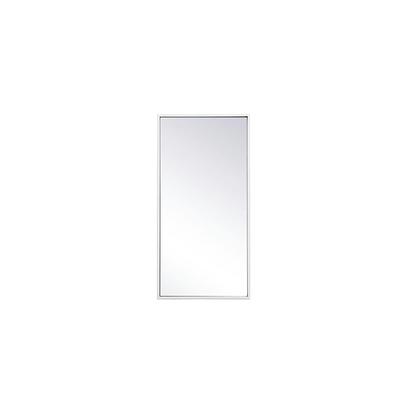 Gardner Glass Products 72-in W x 36-in H White Mdf Modern/Contemporary Mirror  Frame Kit Hardware Included