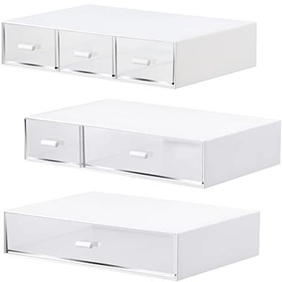 at Home 3-Drawer Rectangle Desk Organizer