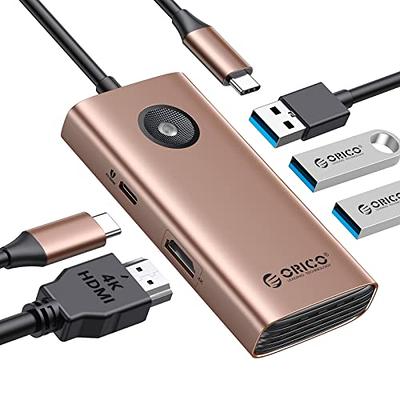 Novoo 9 in1 Type C 9 Port Hub Type C to 3 USB 3.0+SD/TF+HDMI+PD+