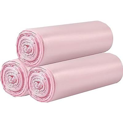 4 Gallon 180pcs Small Pink Trash Bags Strong Pink Garbage Bags, Bathroom  Trash Can Bin Liners, Plastic Bags for Home Bedroom Office, Waste Basket