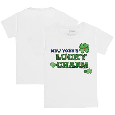 New York Mets Tiny Turnip Youth Blooming Baseballs T-Shirt - White