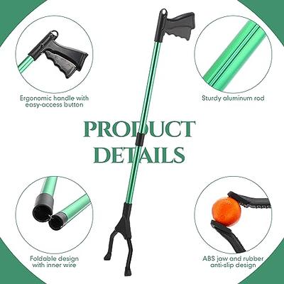 6 Pack Grabber Reacher Tool for Elderly, 32 Inch Foldable Pick Up Stick  Trash Grabber Long Handy Mobility Aids Lightweight Reaching Tool Claw Stick  Arm Extension Litter Picker (Green) (Green) - Yahoo Shopping