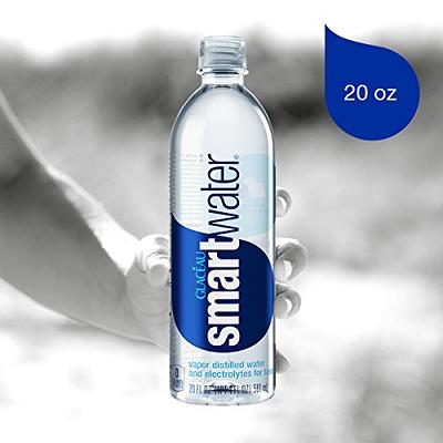 Smartwater Vapor Distilled Premium Water Bottles, 1 Liter, 12 Pack