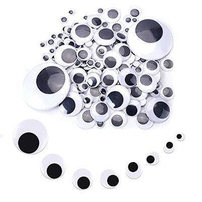 200 Pieces Multi Color Self Adhesive Wiggle Eyes Googly Eyes for DIY Craft