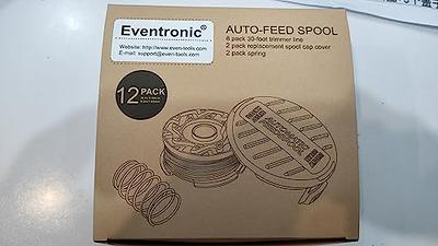  10 Pack String Trimmer Replacement Spool Compatible with Black+ Decker, 240ft 0.065 AF-100 Autofeed Replacement Spools - Compatible with  Black+Decker String Trimmers(8-Line Spool + 2 Cap+2 Spring) : Patio, Lawn &  Garden