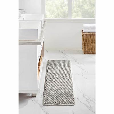 Marylee Rectangle 100% Cotton Reversible 2 Piece Bath Rug Set Red Barrel Studio Color: Ivory