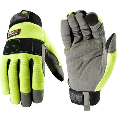 Kobalt Large Synthetic Leather Safety Gloves, (1-Pair) in the Work Gloves  department at