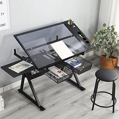 A Slanted Kids Drawing Table That's Ergonomic and Portable!