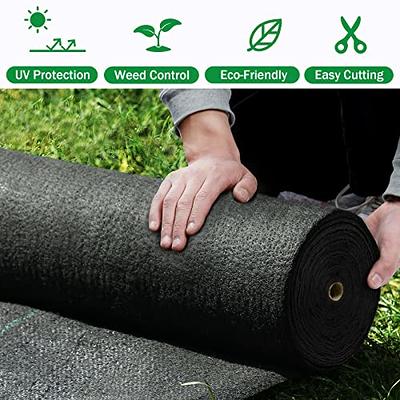 Garden Weed Barrier Landscape Fabric Durable & Weed Block