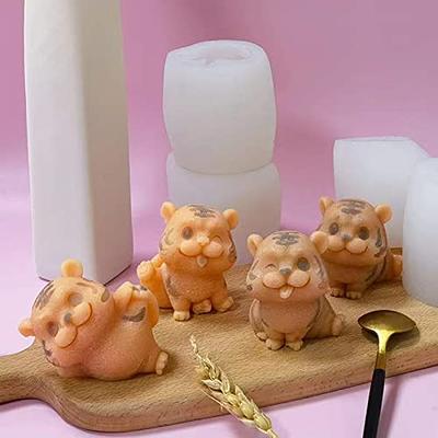 Cat Shaped Ice Cube Molds 2 Pack Cute Cartoon Mold, Easy-Release